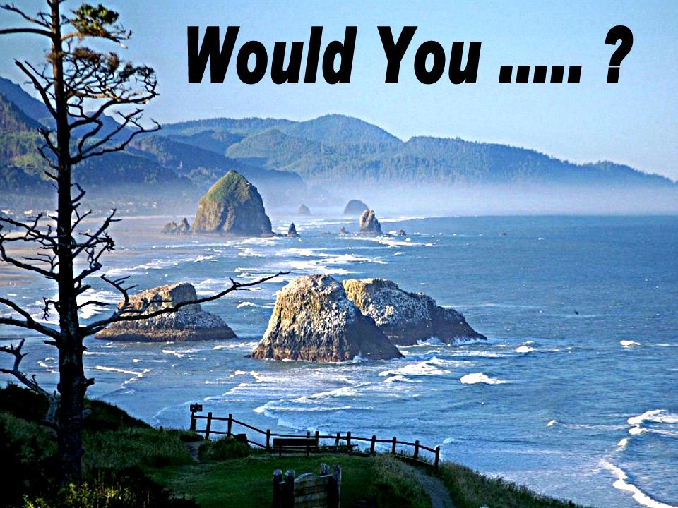 Would You ..... ?